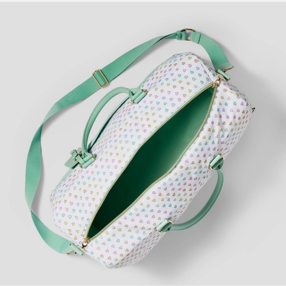 Roller Rabbit Target disco hearts wave duffel bag - Picture 3 of 5